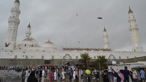 Syahdunya Suasana di Masjid Quba Madinah