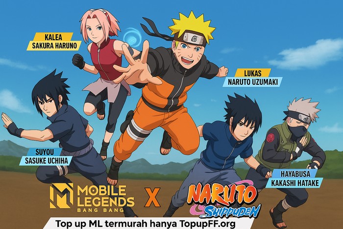 Mobile Legends X Naruto Kolabs 4 Ninja Legendaris