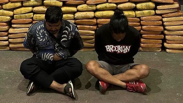 Polda Metro Jaya ungkap 143 Kg ganja di Tangerang.
