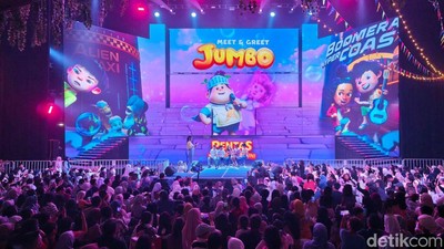 Potret Keseruan Meet & Greet Film Jumbo di Trans Studio Cibubur