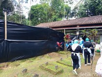 Bakul Duren Magelang Diduga Dibunuh, Polisi Bongkar Makam Korban