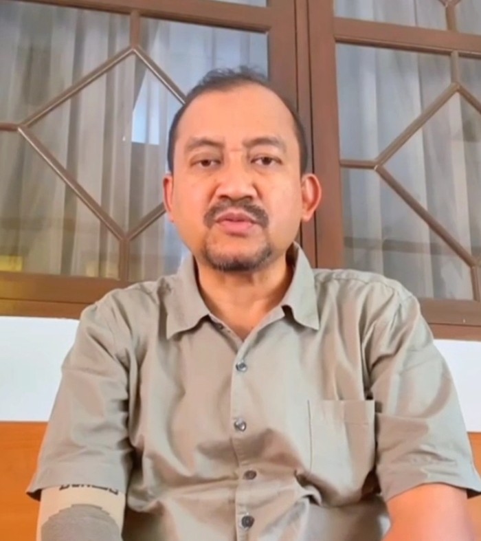 Tangkapan layar video Bupati Pemalang, Anom Widiyantoro.