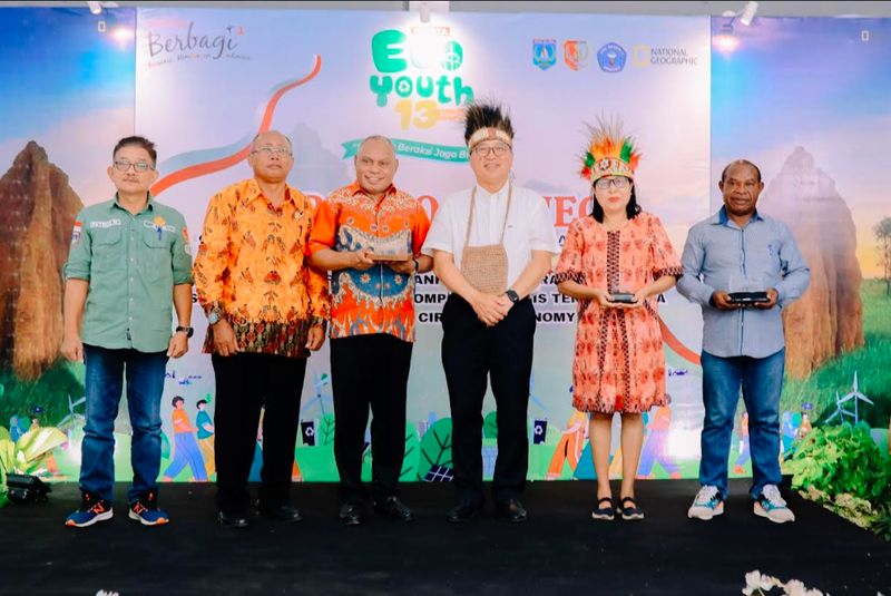 Toyota Eco Youth ke-13 di SMAN 3 Merauke.