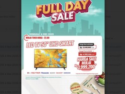 Smart LED TV 50 UHD Diskon Rp 2 Juta di Transmart Full Day Sale
