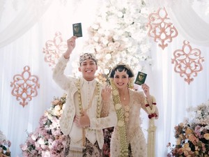 Sah! Valerie Tifanka Resmi Jadi Istri Iptu Mochammad Andhika