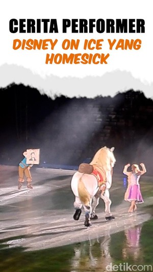 Video Sisi Lain Performer Disney on Ice, Fokus Bahagiakan Pengunjung Meski Jarang Pulang 