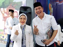 Adipura dan Ana Sofa Yuking Kunjungi Rutan Pondok Bambu Guna Beri Motivasi
