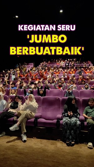 Video: CT ARSA Foundation Ajak Anak-anak Nonton Bareng Lewat Jumbo Berbuatbaik