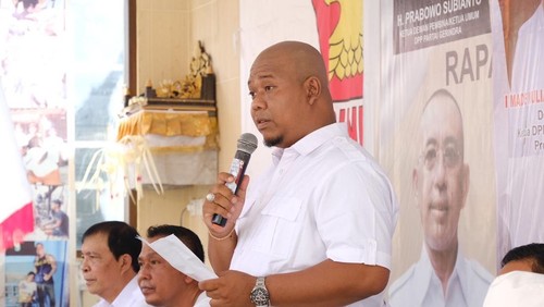 Sekretaris DPD Gerindra Bali I Kadek Budi Prasetya.