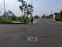 Laka Maut Aerox Vs Revo di Moyudan Sleman, 2 Pemotor Tewas