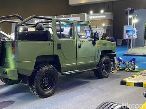 Tampang Sangar Mobil Listrik Militer MAB Birawa