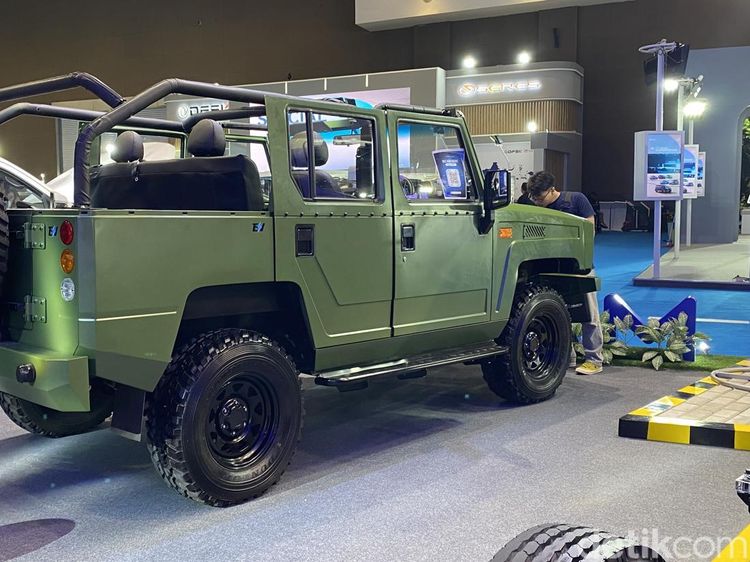 Tampang Sangar Mobil Listrik Militer MAB Birawa