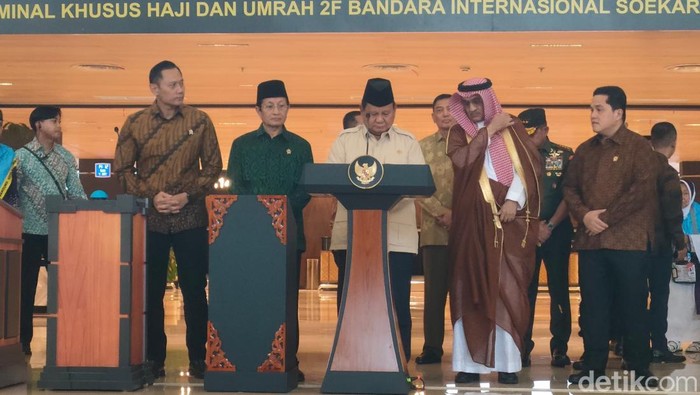 Presiden Prabowo. (Dwi/detikcom)