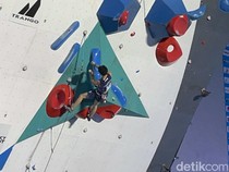 Satone Yoshida Juara IFSC Climbing World Cup Bali 2025
