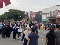 Video: CFD Depok Kembali Digelar, Jalan Margonda Raya Ditutup Dua Arah
