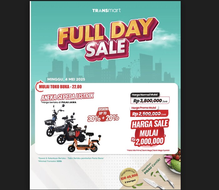 Transmart Full Day Sale