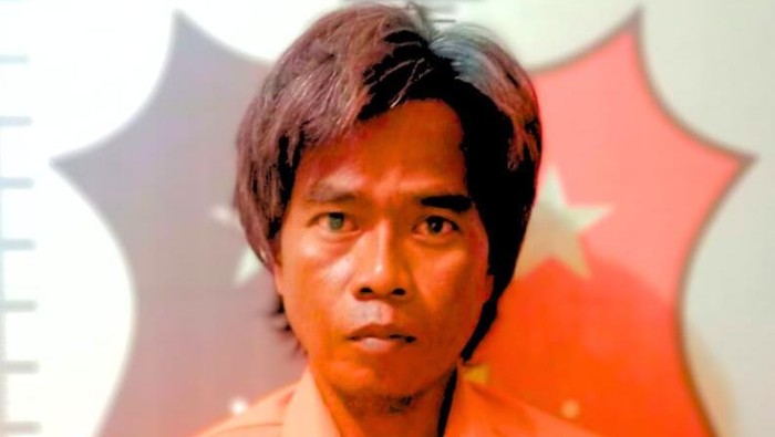 AM (42), pria Nunukan yang aniaya istri karena sering dicemburui.