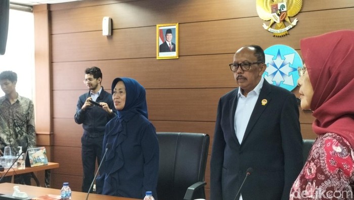 Dewan Pers dan LPSK teken MoU tentang perlindungan pers. (Maulani/detikcom)