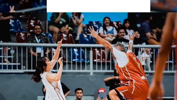 Seru Banget! Gisel dan Gading Marten Tanding Basket, Siapa Menang?