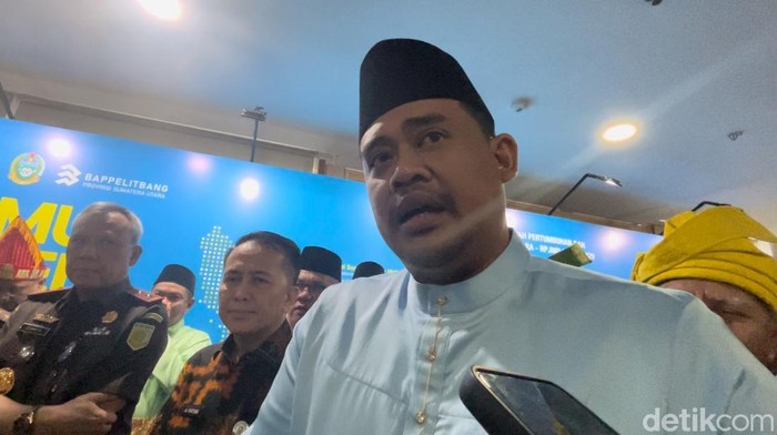 Gubernur Sumut Bobby Nasution. (Foto: Kartika Sari/detikSumut).