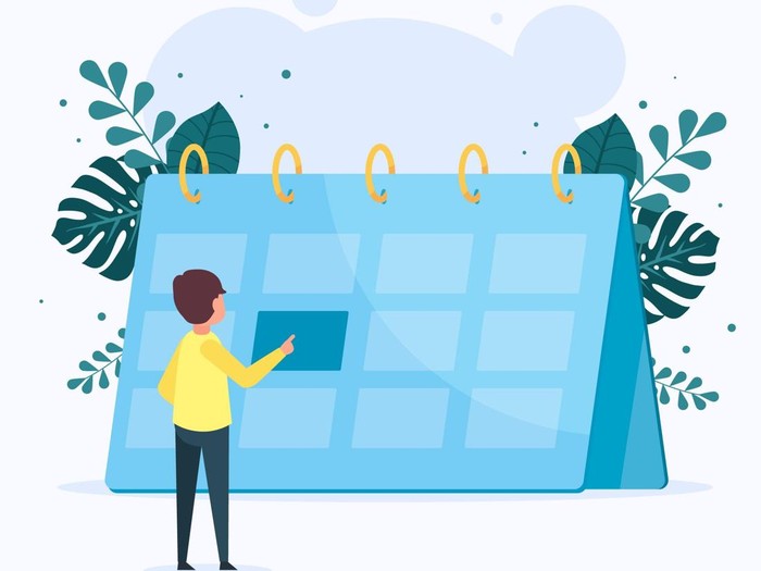 Ilustrasi kalender