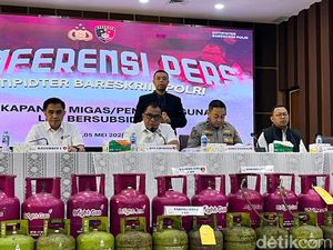 Bareskrim Ungkap Kasus LPG Oplosan, 4 Orang Tersangka Ditangkap
