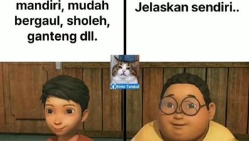 Coba jawaban versi kamu apa? Tulis di kolom komentar. Foto: Instagram/wargak0n0ha