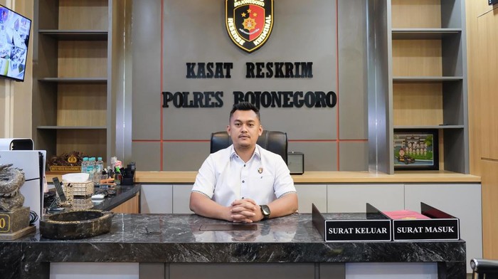 Kasatreskrim Polres Bojonegoro AKP Bayu Adjie