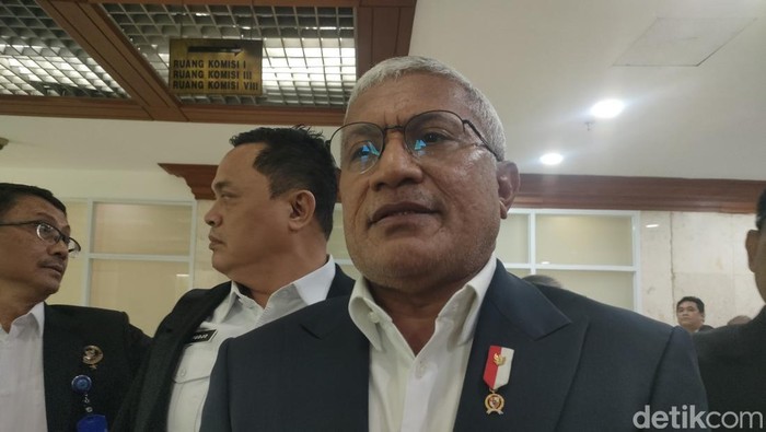 Kepala Badan Narkotika Nasional (BNN) Marthinus Hukom. (Dwi Rahmawati/detikcom).