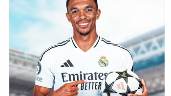 Fabrizio Romano mengabarkan TAA akan bergabung dengan Real Madrid. Foto: X.com