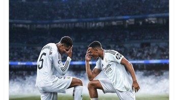 Menanti gebrakan TAA bersama Bellingham di Madrid musim depan. Foto: X.com