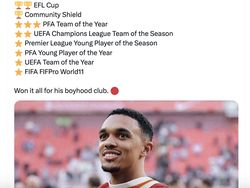 Alexander Arnold Tinggalkan Liverpool Demi Madrid Hebohkan Netizen