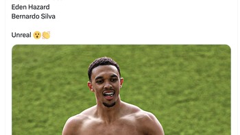 Jumlah assist TAA di Liverpool memang luar biasa. Foto: X.com