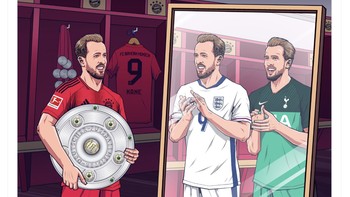 Selamat untuk Harry Kane. Foto: X.com