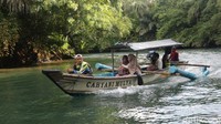 Green Canyon buka setiap hari dengan jam operasional bervariasi, dan menawarkan harga tiket masuk Rp10.000 serta tarif perahu Rp175.000 untuk lima orang. 