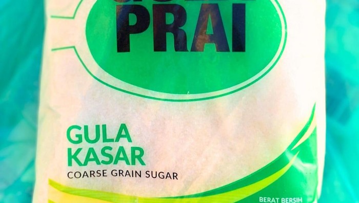 Penampakan gula pasir ilegal dari Malaysia yang beredar di Tarakan