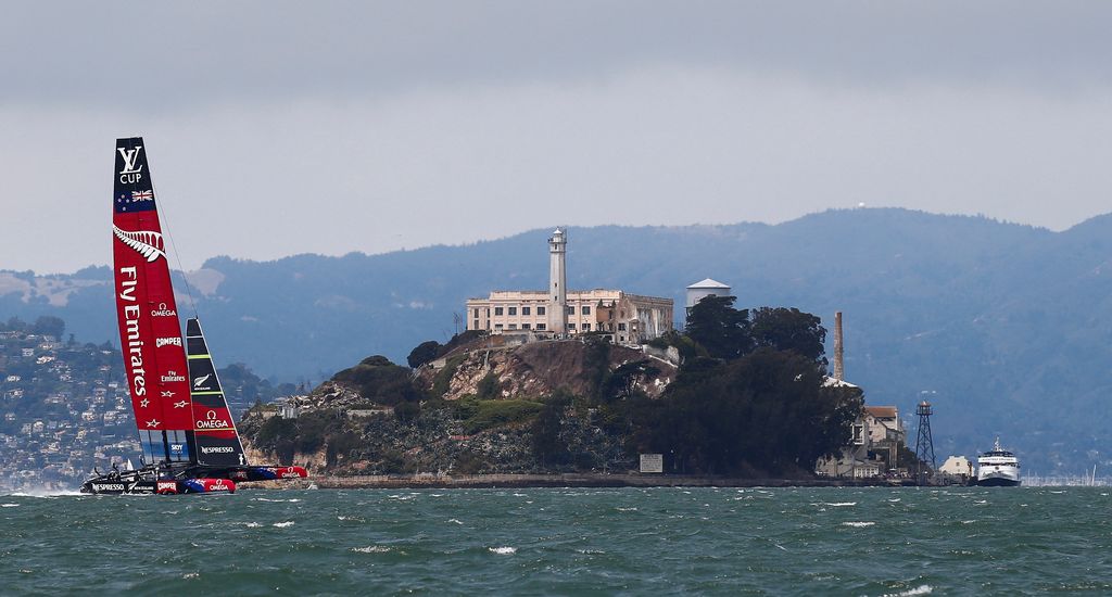 Penjara di Pulau Alcatraz. (REUTERS/Peter Andrews/File Photo)