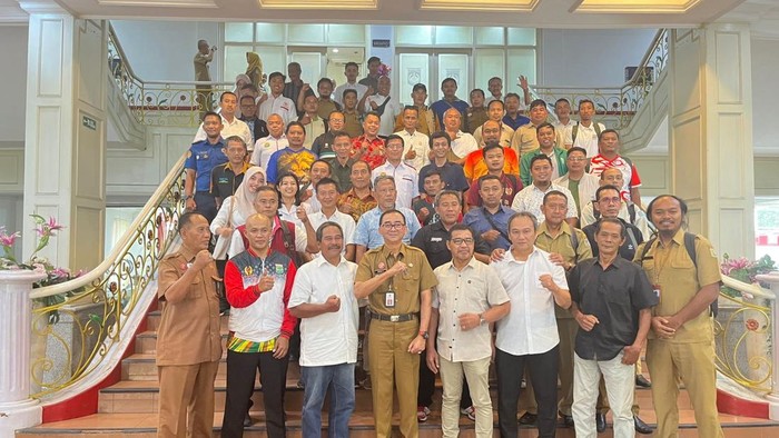 Pertemuan Pemkab Malang dengan pengurus cabor.