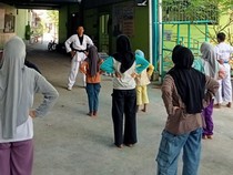 Ipda Nasikun, Perwira Asal Kudus Pelatih Taekwondo di Pondok Pesantren