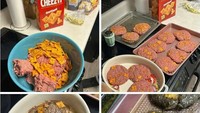 Netizen satu ini juga membagikan momen menjengkelkan dari potluck. Ia berniat membuat hamburg steak, tetapi berujung gagal dan mirip seperti daging busuk. Foto: boredpanda