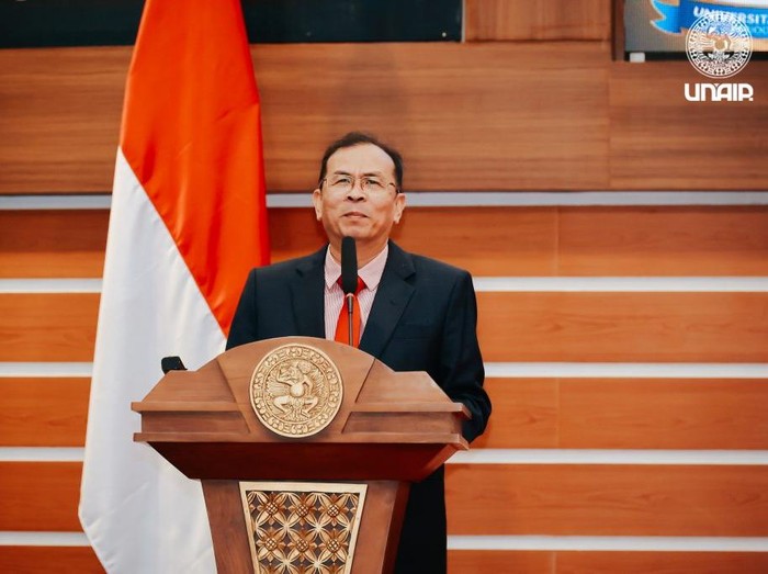 Prof Dr Muhammad Madyan SE MSi MFin resmi terpilih sebagai Rektor Universitas Airlangga (Unair) untuk masa jabatan 2025–2030