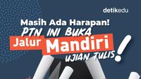 Infografis: Masih Ada Harapan! PTN Ini Buka Jalur Mandiri Ujian Tulis
