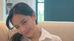 Gemas! Rayyanza dan Nagita Slavina Ikut Tren Kim Seon Ho Smile Challenge