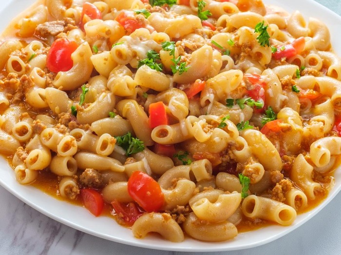 Resep Tumis Makaroni dan Daging Cincang