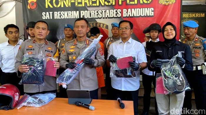 Polisi Tangkap Reyhan Begal Sadis Pembacok Wanita di Bandung