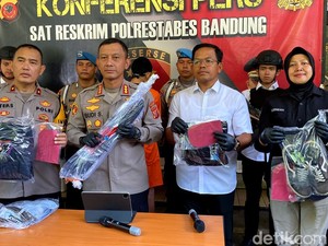 Polisi Tangkap Reyhan Begal Sadis Pembacok Wanita di Bandung