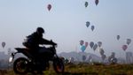 Warna-warni Balon Udara Semarakkan Langit Brasil