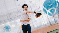 Atta Halilintar mengatakan tangannya sempat cedera gegara main padel. (Foto: dok Instagram)
