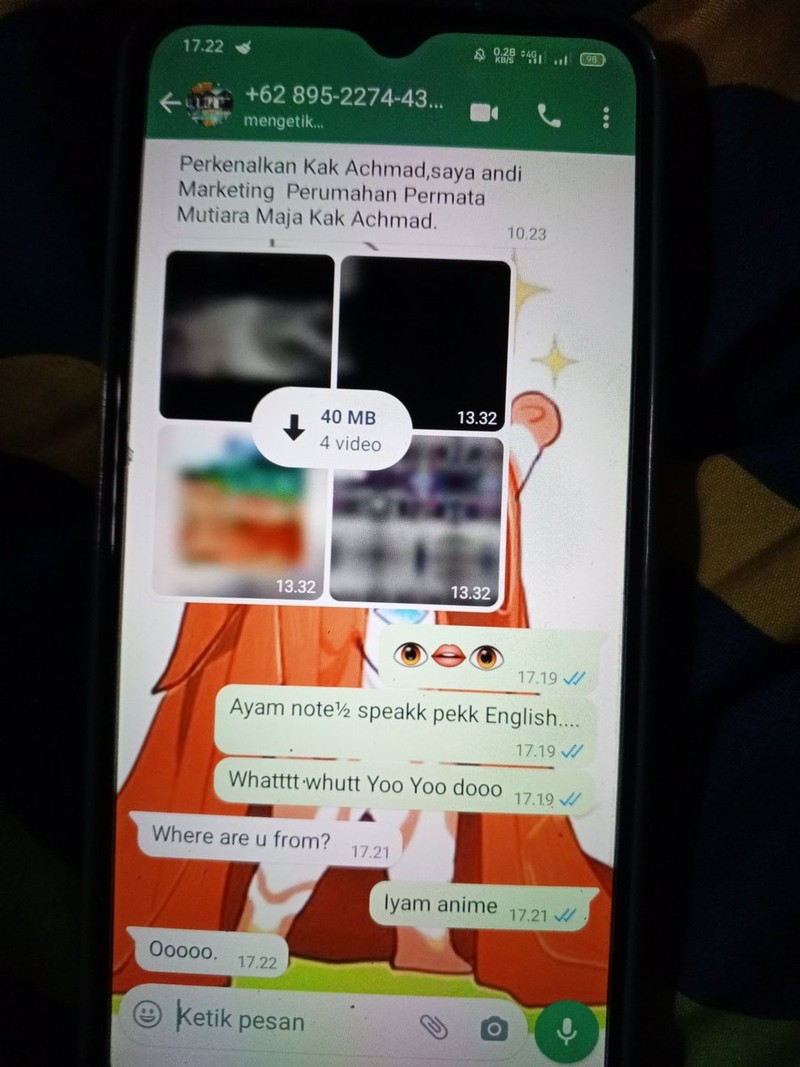 Chat Penipu Gagal Nipu, Isinya Kocak-kocak Banget Dah
