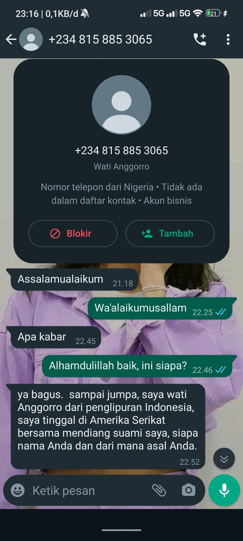 Chat Penipu Gagal Nipu, Isinya Kocak-kocak Banget Dah